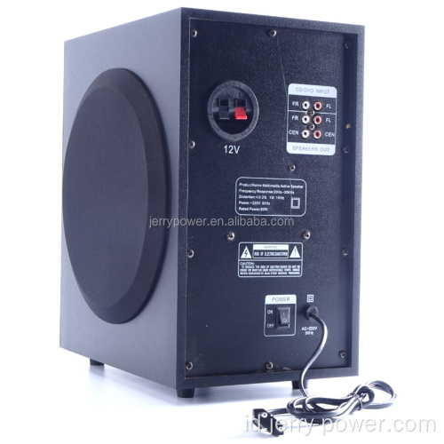 2.1 Subwoofer Pembicara Audio Rumah Aktif